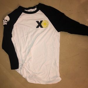SoulCycle 10-year anniversary baseball tee
